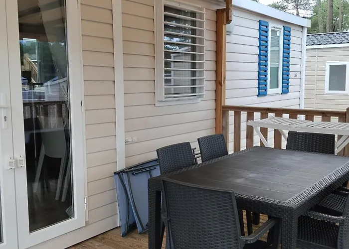 Mobil-home Cocoon évasion Claouey Cap Ferret Lège-Cap-Ferret